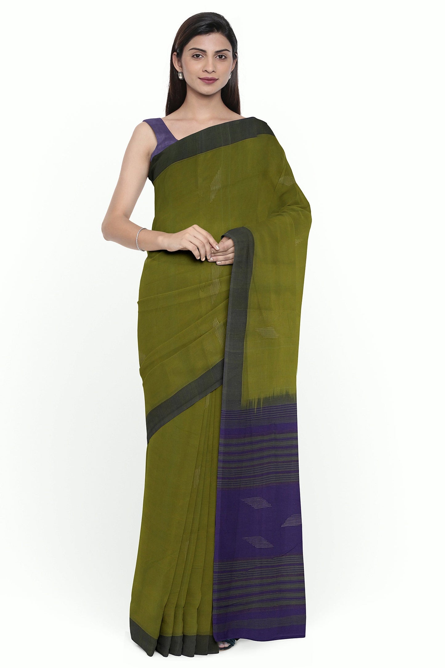 Banana Cotton Handloom Saree - BCS006