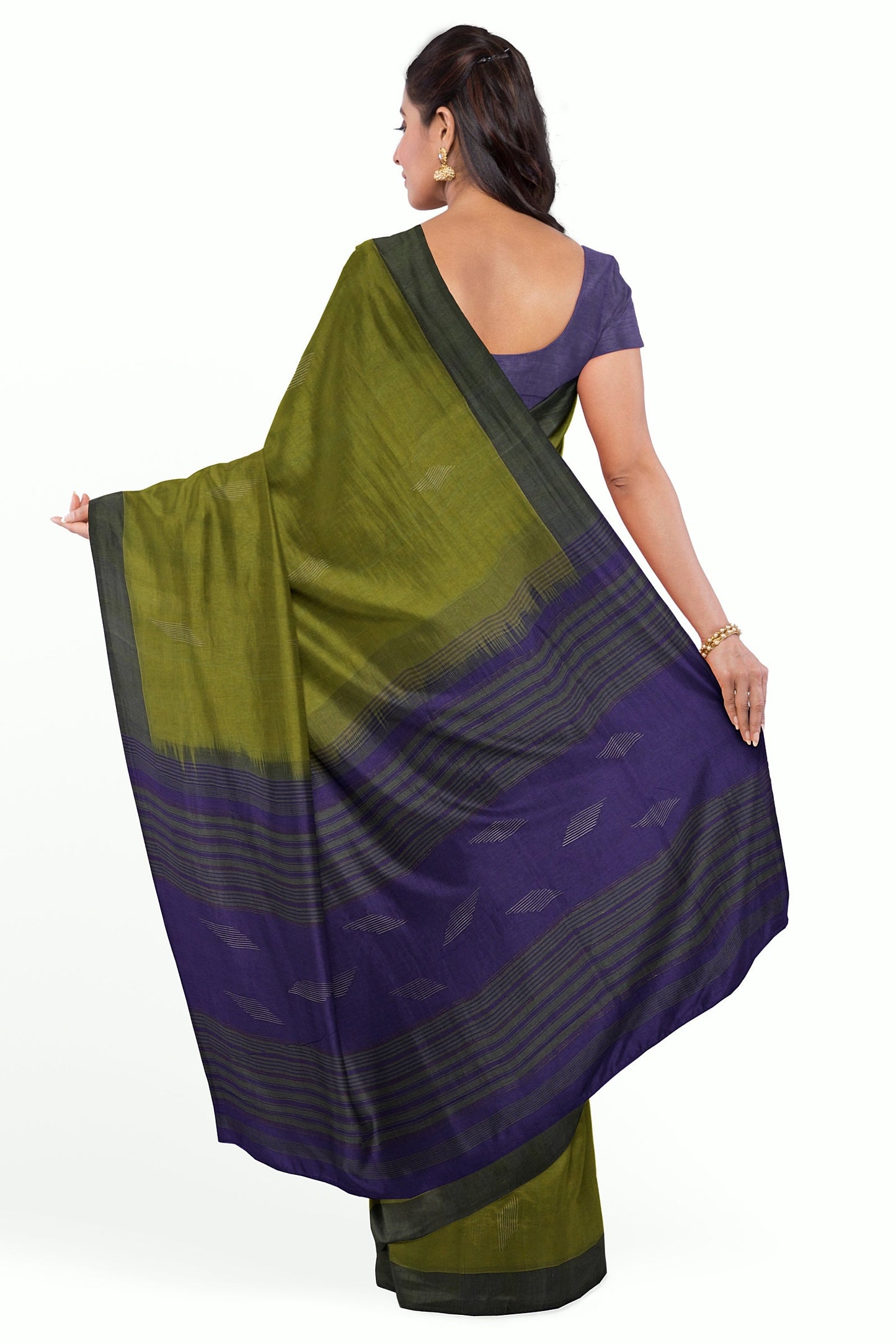 Banana Cotton Handloom Saree - BCS006