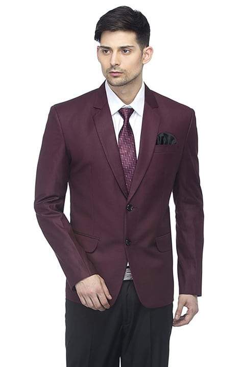 Blazer for Men Maroon