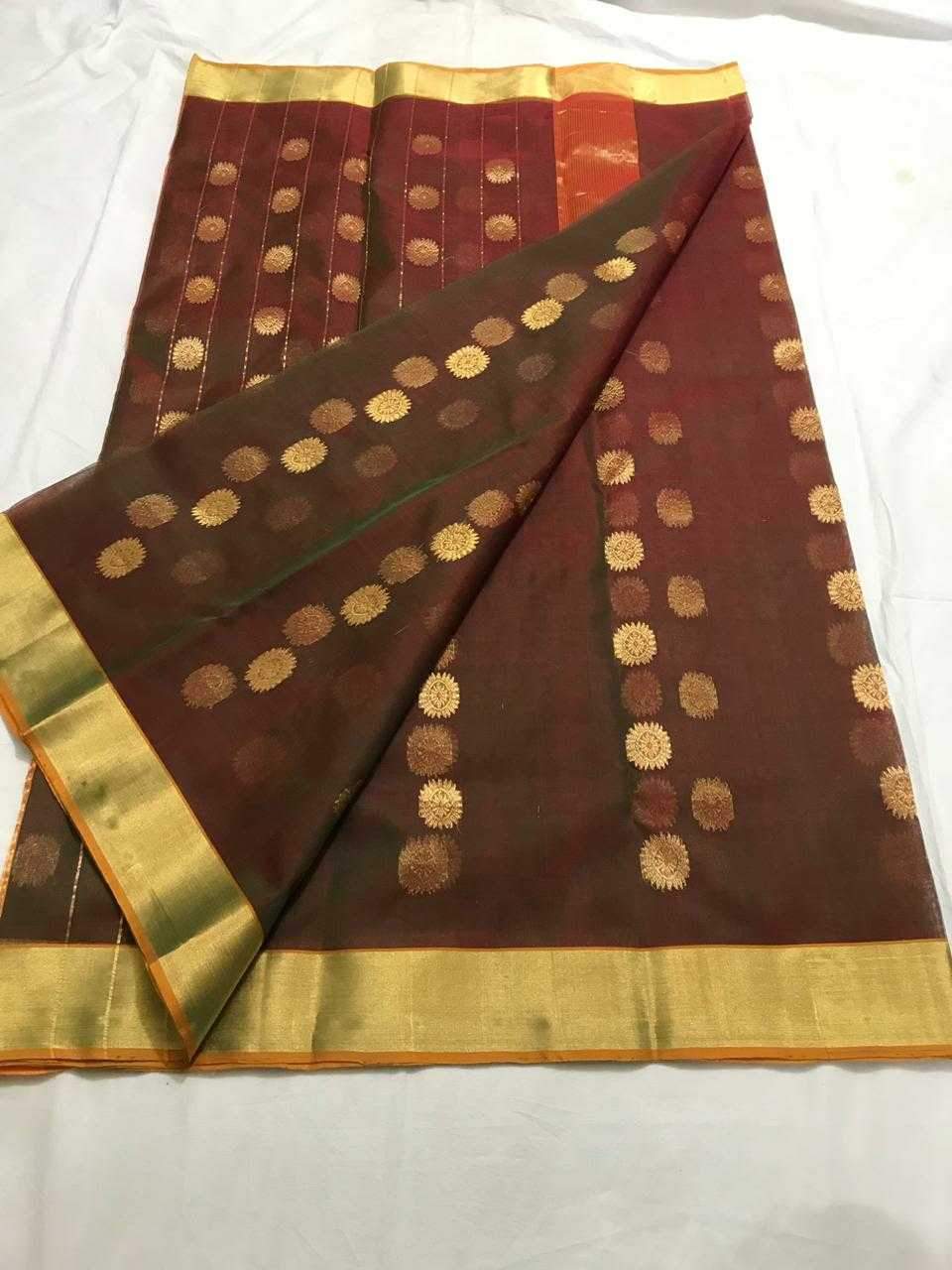 Chanderi Silk Saree- CSH001