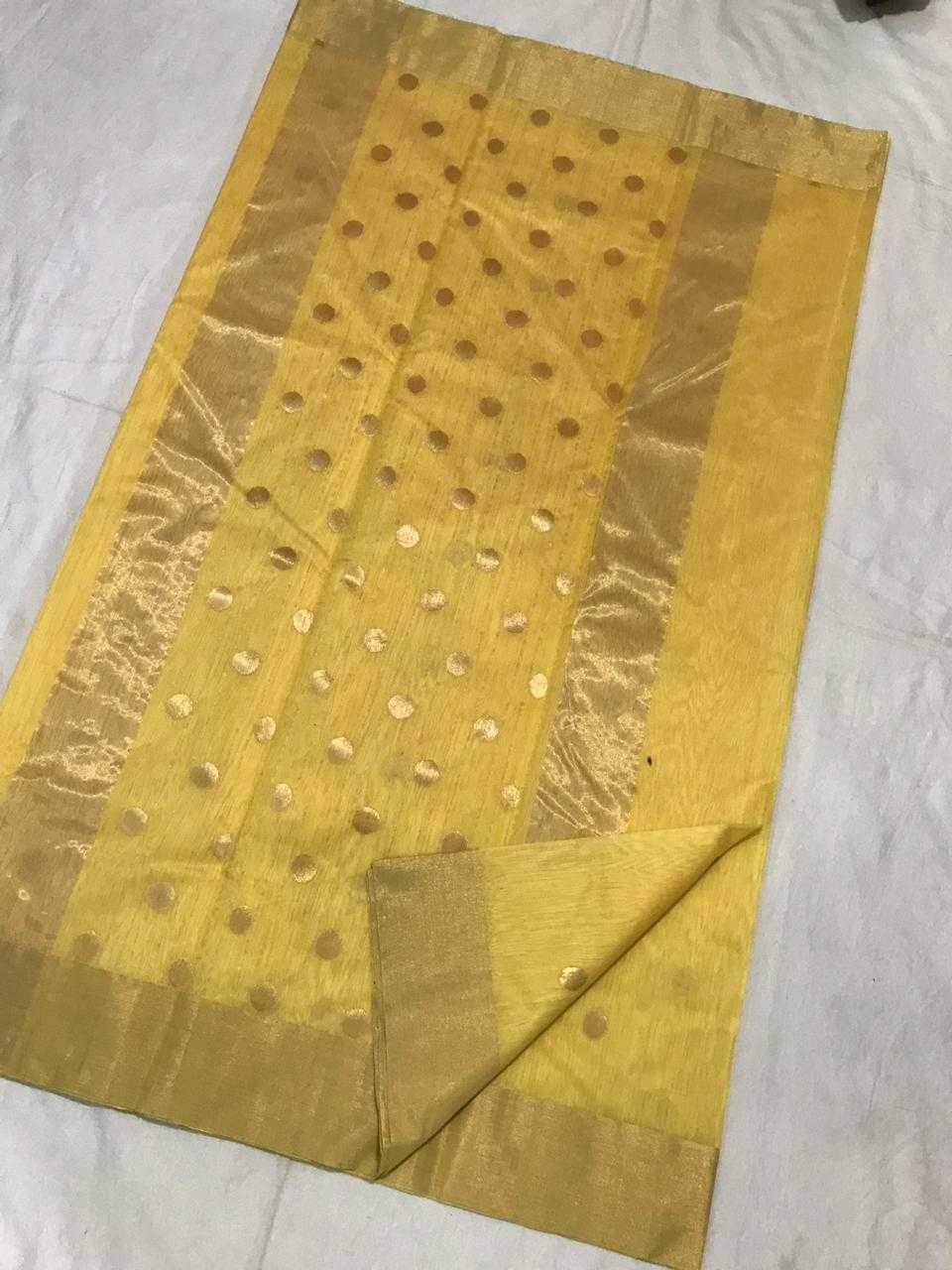Chanderi Silk Saree- CSH007