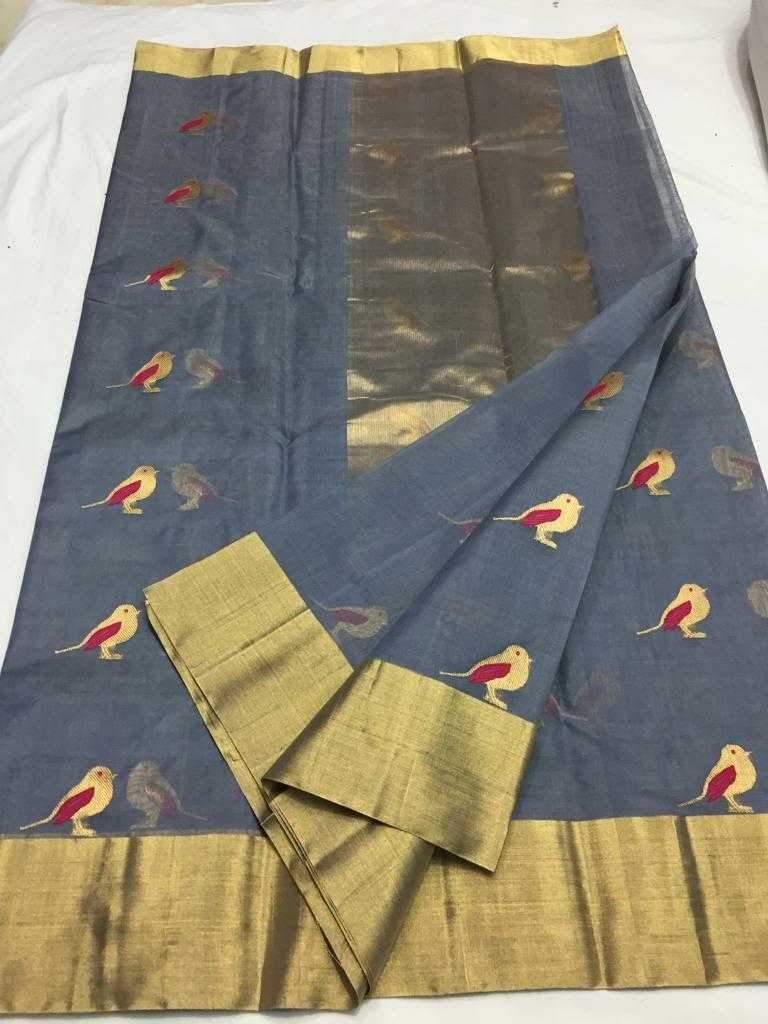 Chanderi Silk Saree- CSH029