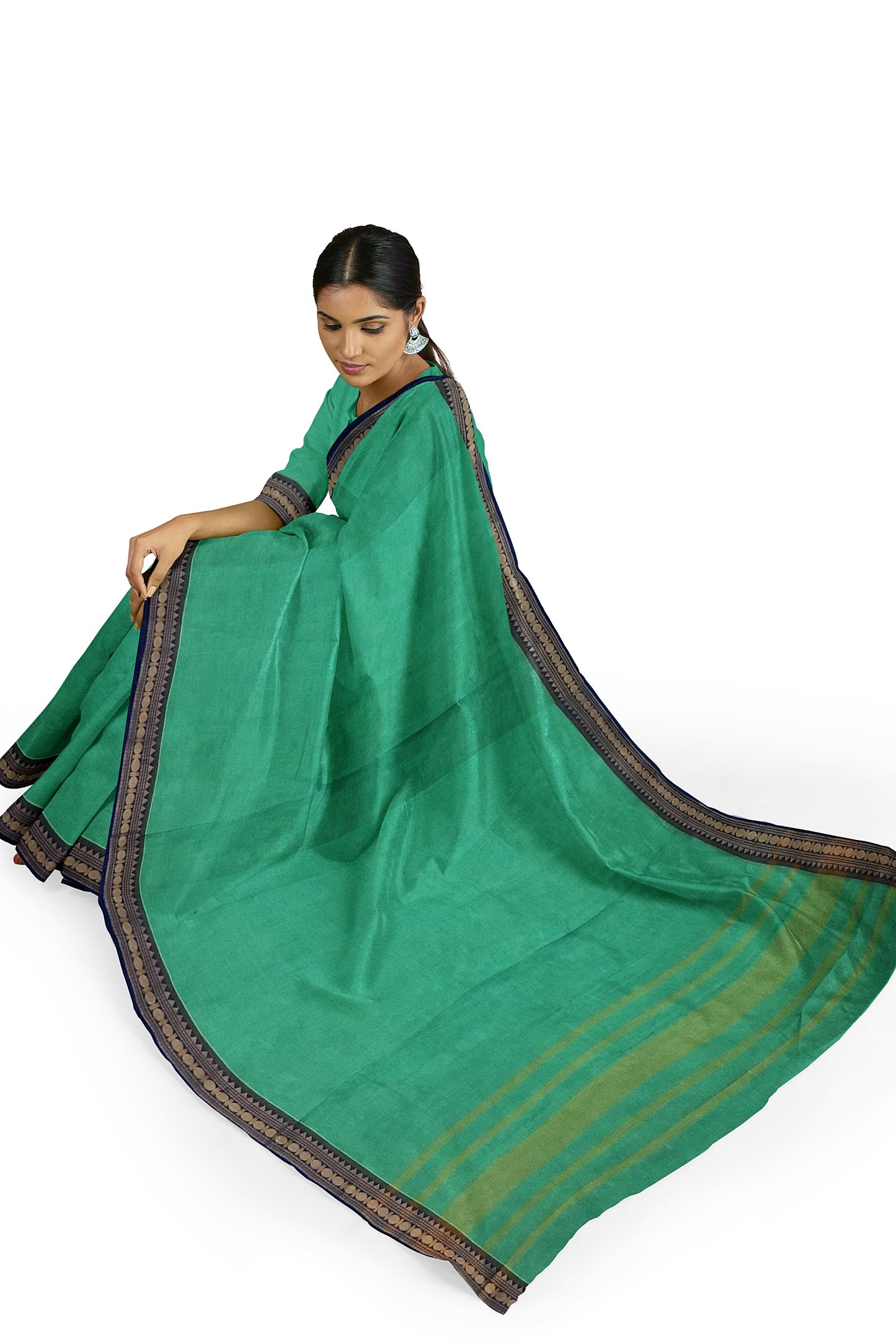 Chettinad Handloom Cotton Saree - CHCS006