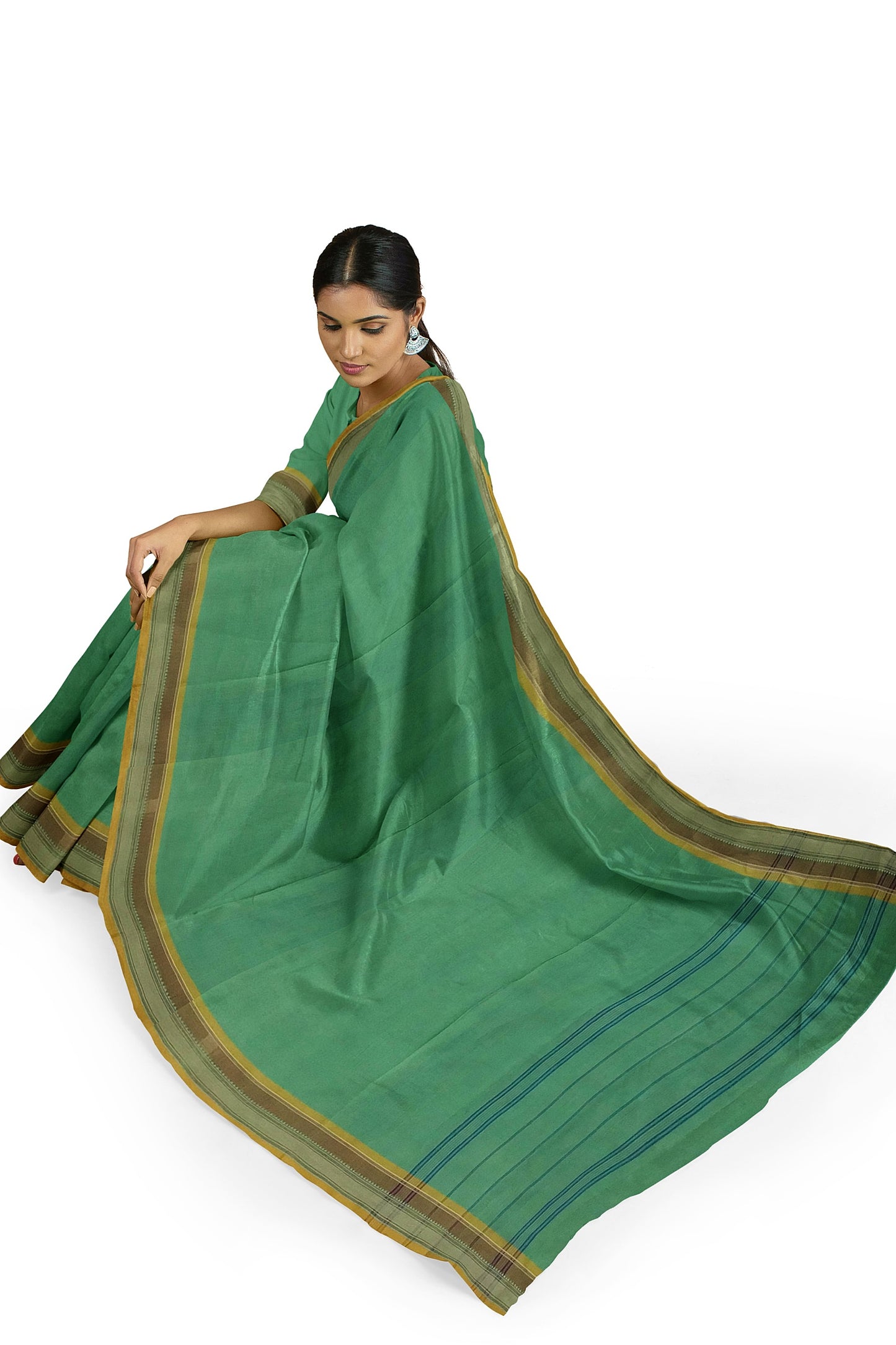 Chettinad Handloom Cotton Saree - CHCS029