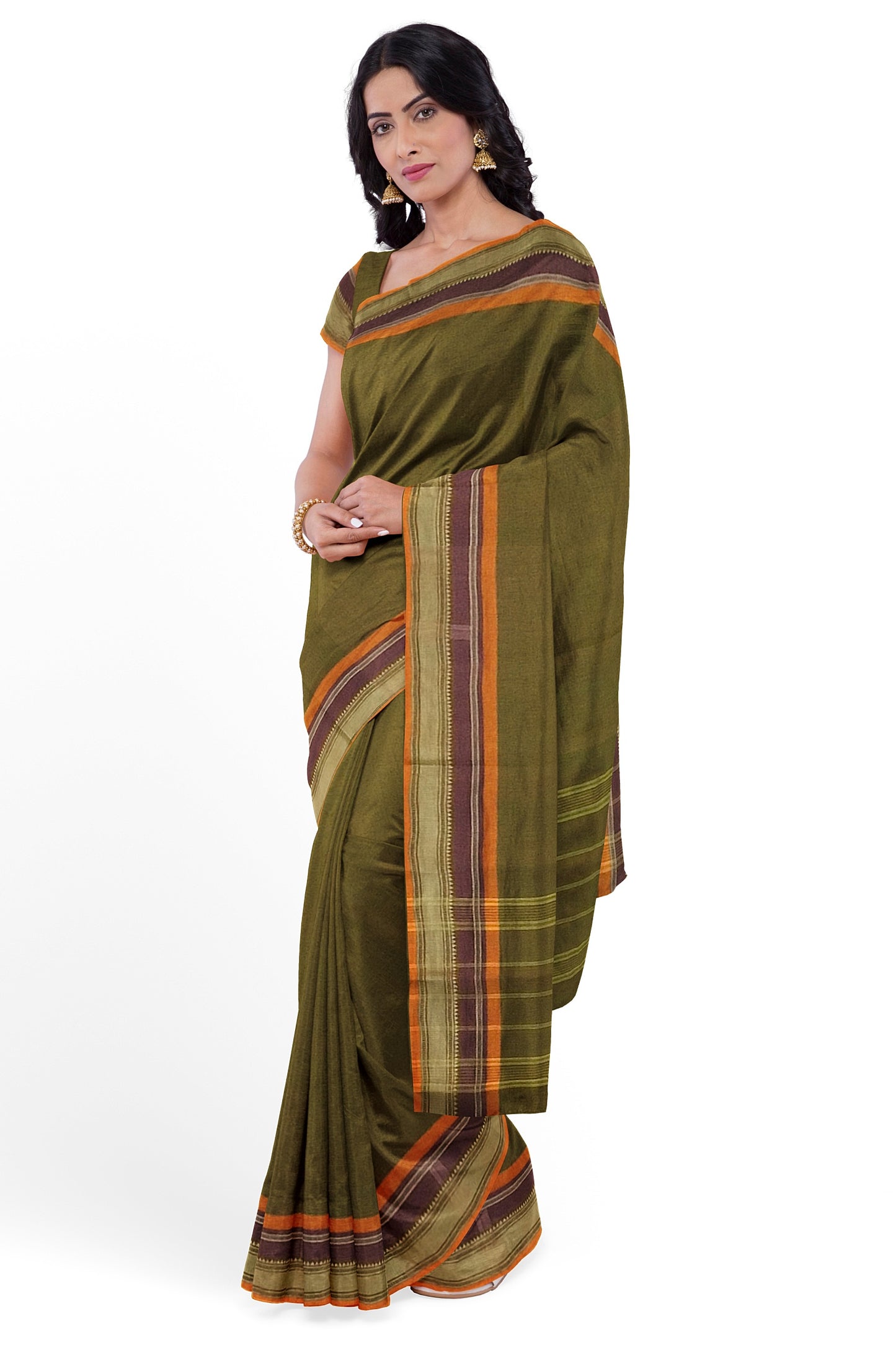 Chettinad Handloom Cotton Saree - CHCS030