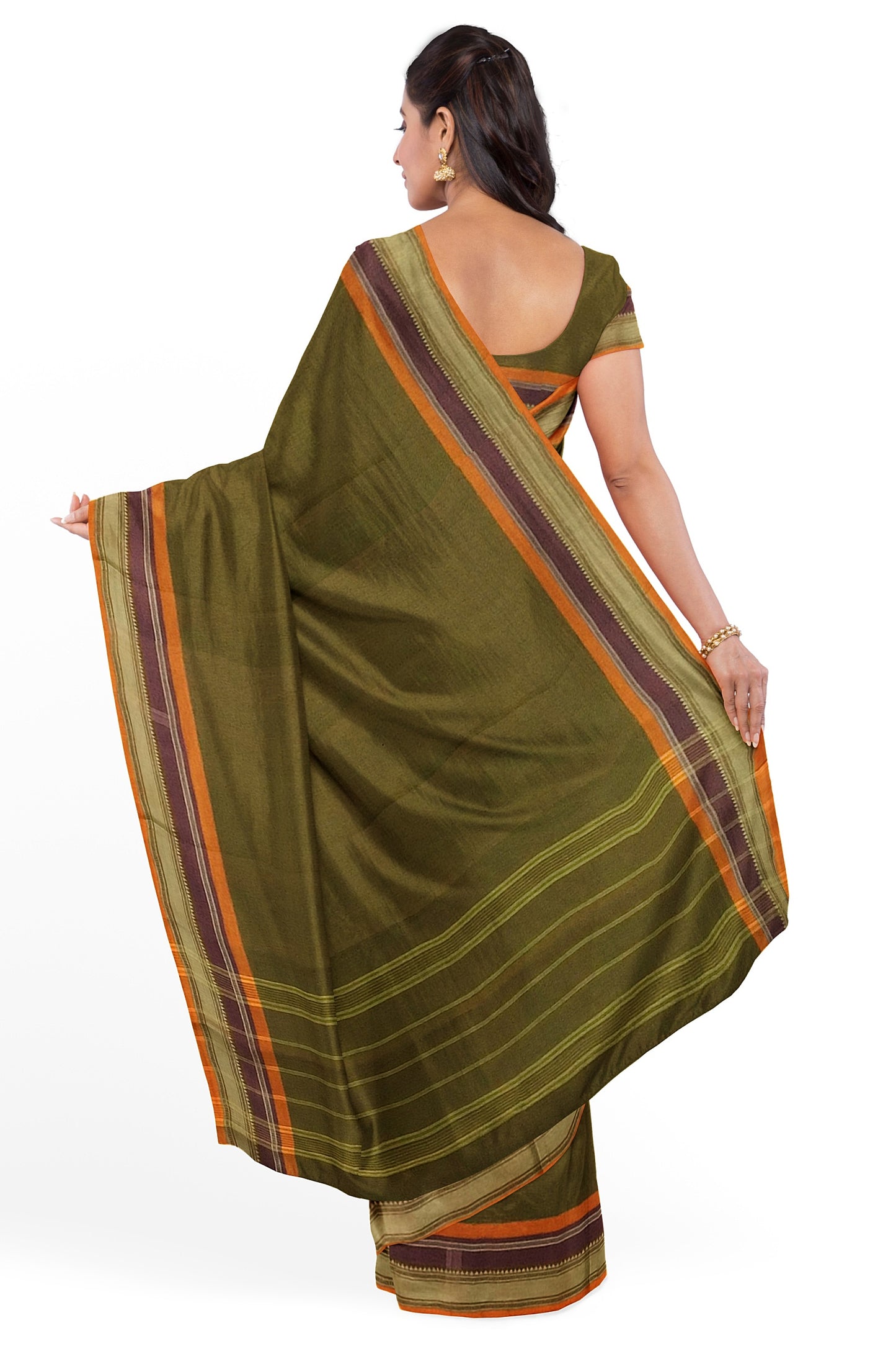 Chettinad Handloom Cotton Saree - CHCS030