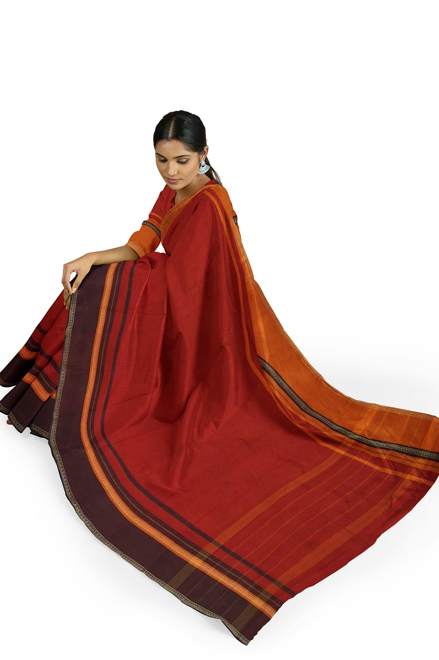 Chettinad Handloom Cotton Saree - CHCS042