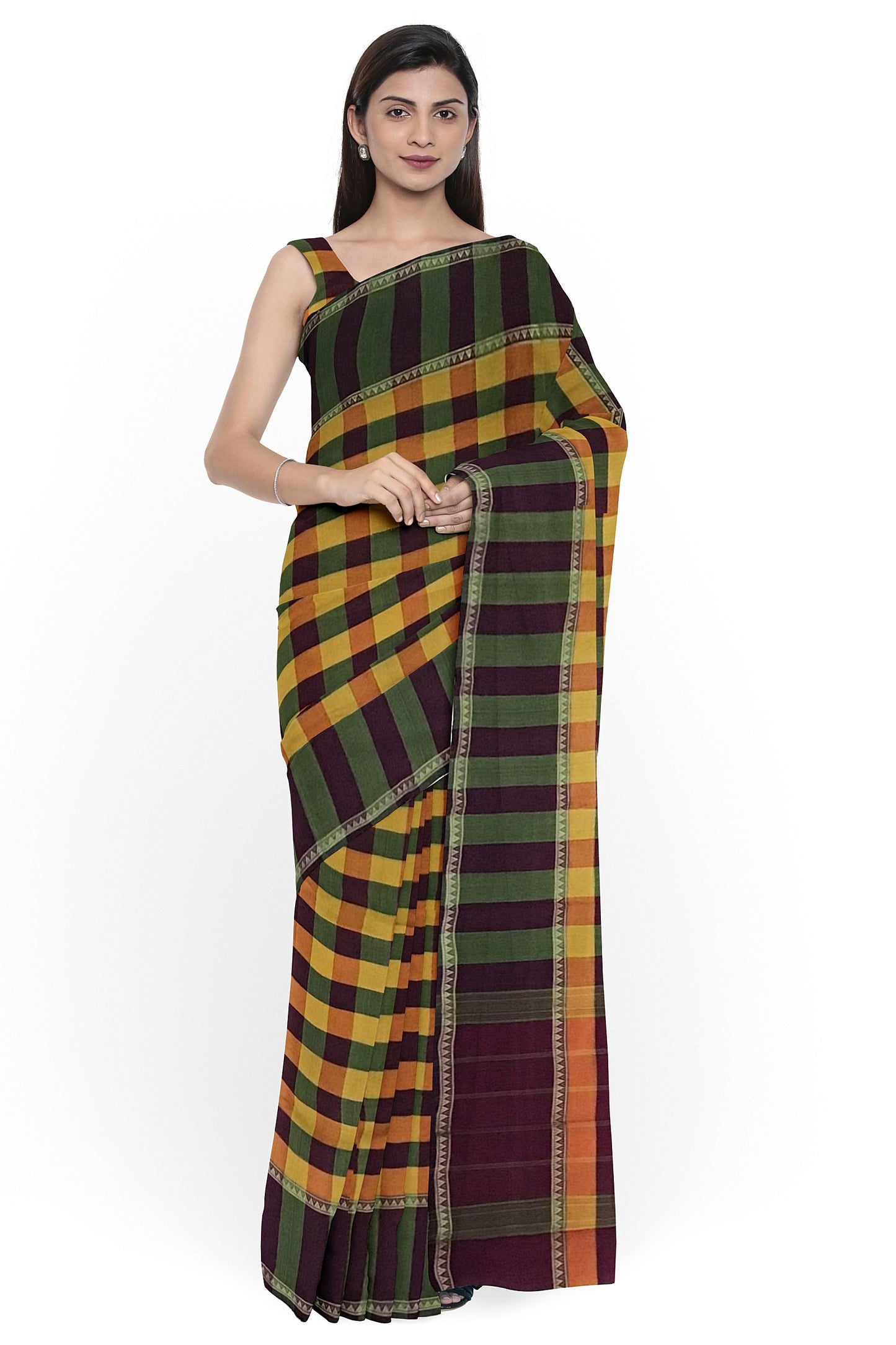 Chettinad Handloom Cotton Saree