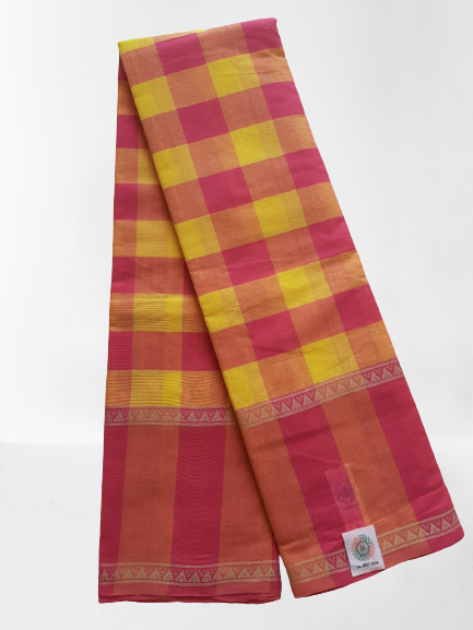 Chettinad Handloom Cotton Saree - CHCS015