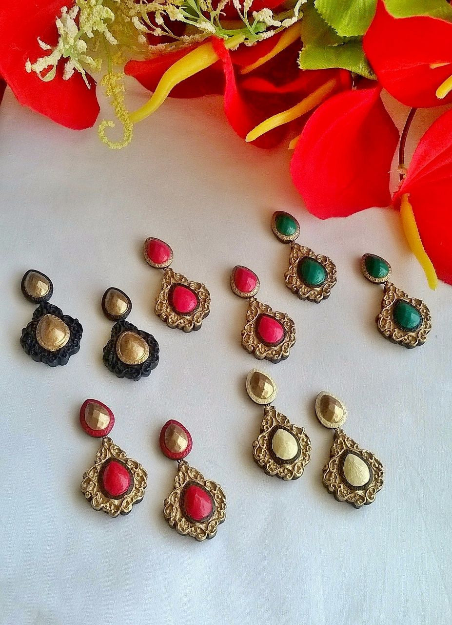 Classy Terracotta Earrings