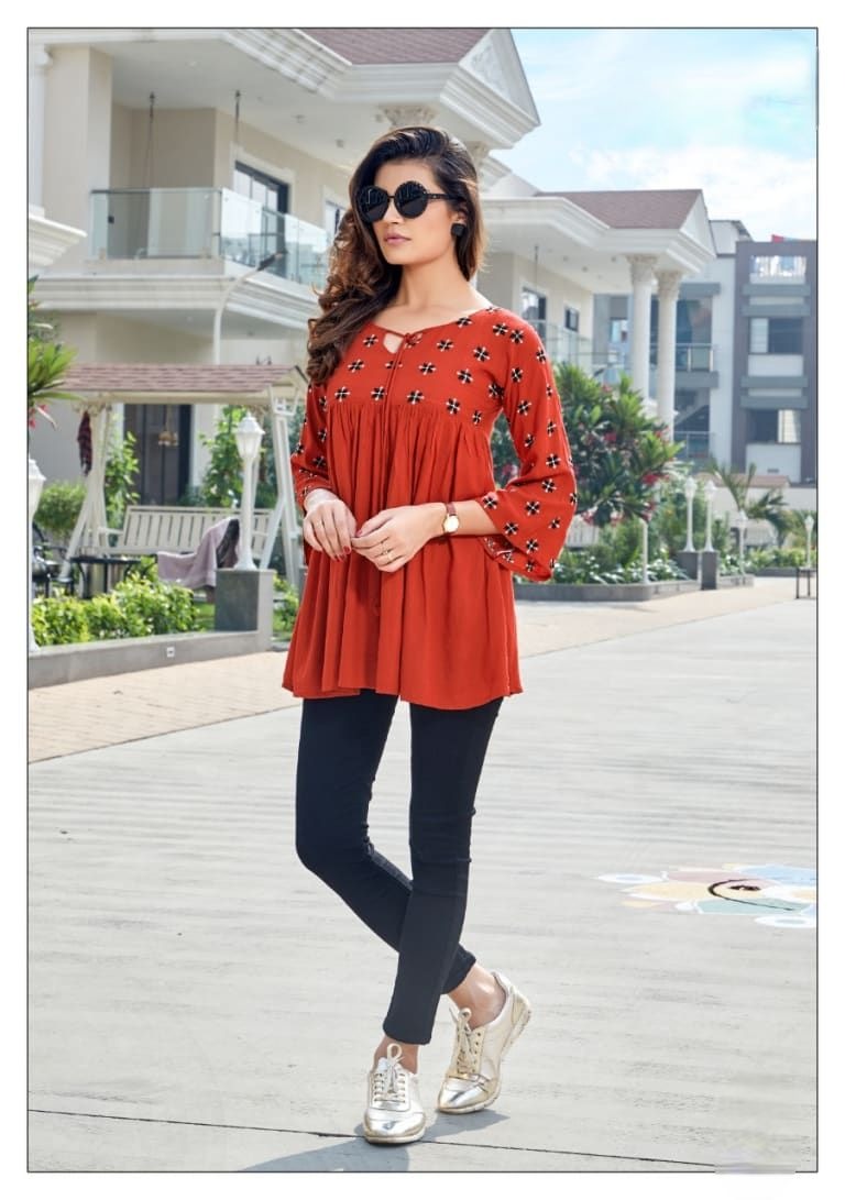 Fabfirki Rayon Womens Kurti_FRK006