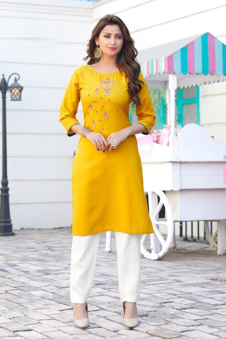 Fabfirki Ruby Cotton Womens Kurti_FRCK001