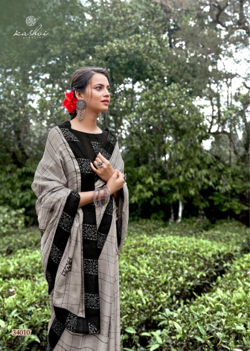Gentle Grey Chiffon Saree