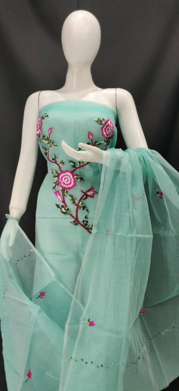 Kota Embroidered Dress Material_KEDM003