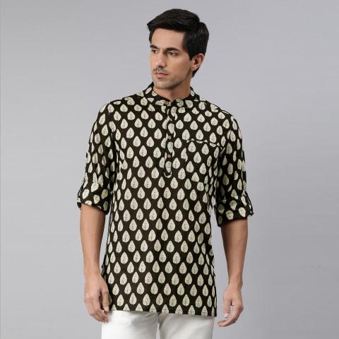 Men's Kurta Black