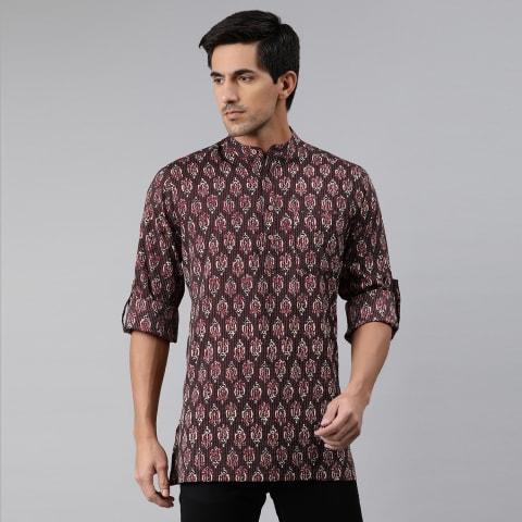 Men's Kurta Brown