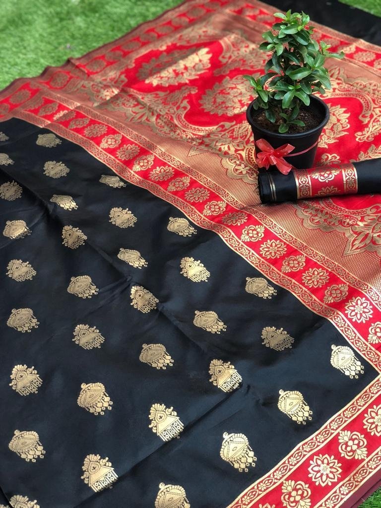 Katan Silk Saree-KSS100