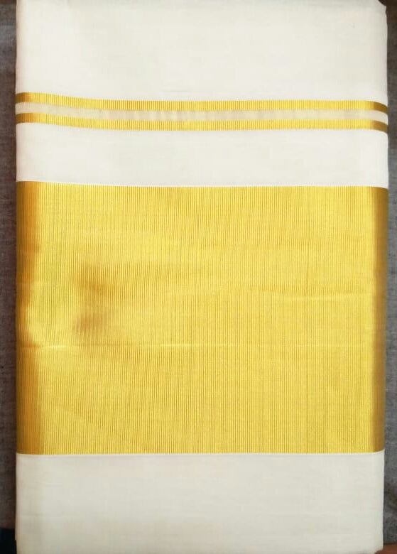 Kerala Pure Cotton Saree_KCS002