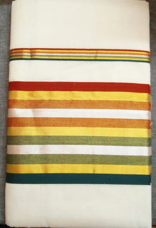 Kerala Pure Cotton Saree_KCS003