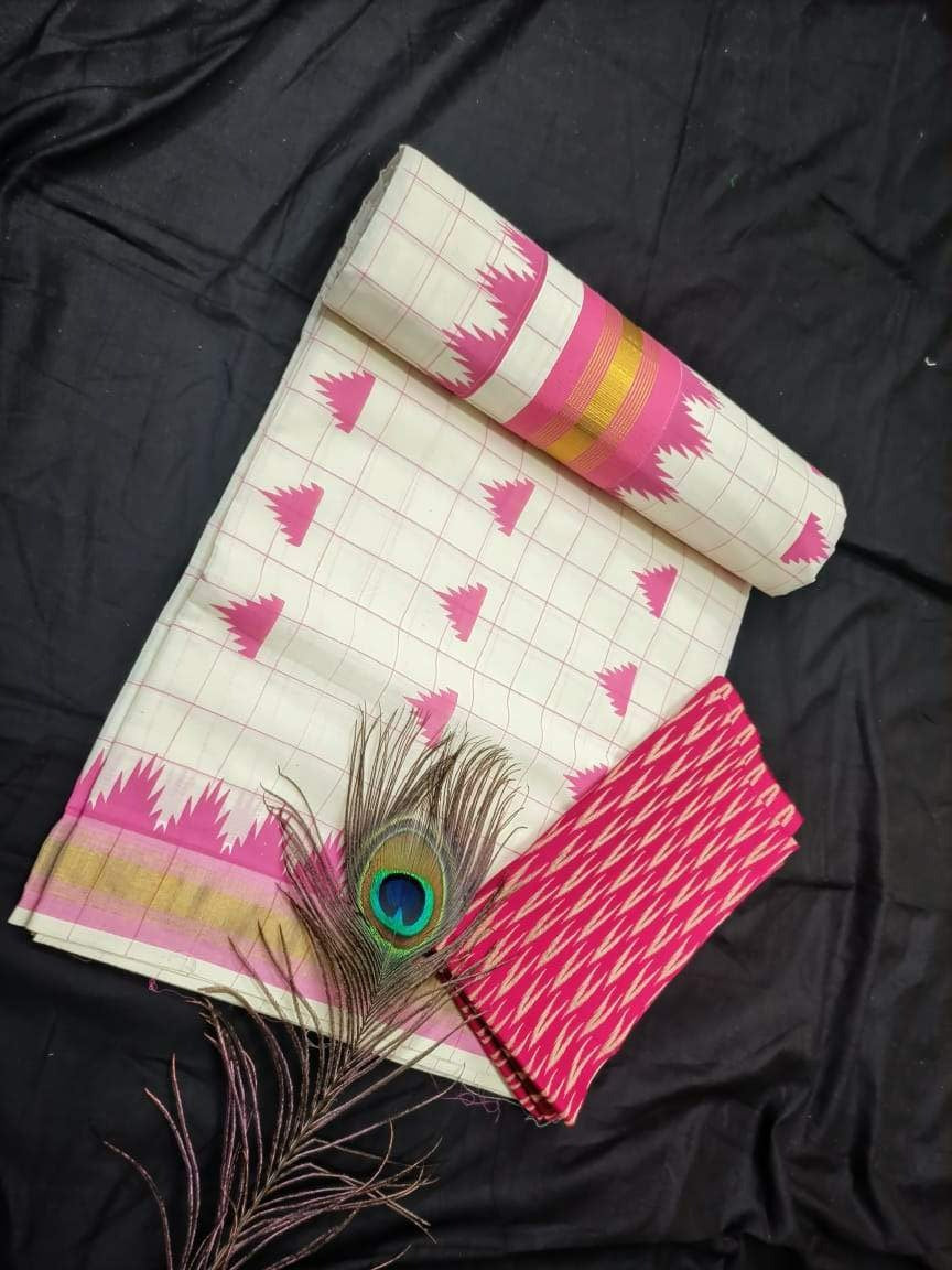 Kerala Kasavu Saree_KCS022