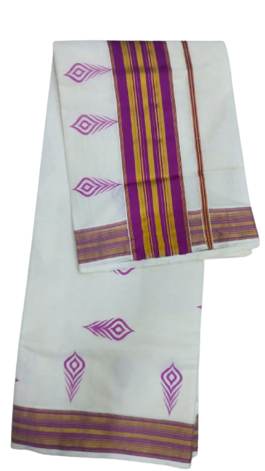Kerala Kasavu Saree_KCS026