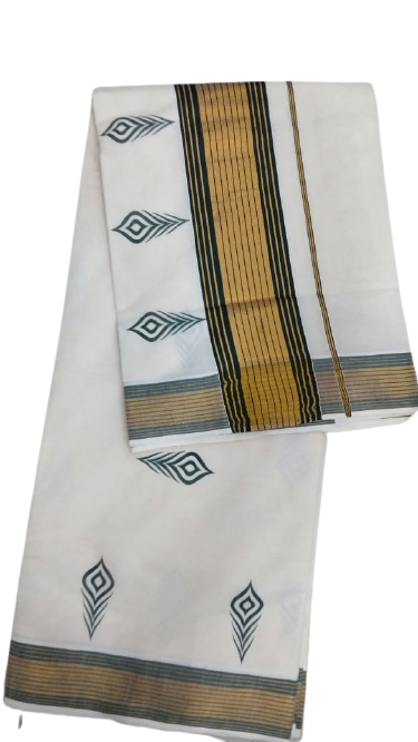 Kerala Kasavu Saree_KCS030