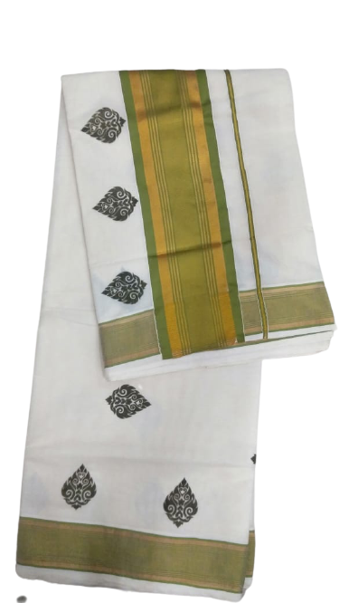Kerala Kasavu Saree_KCS033