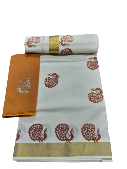 Kerala Kasavu Saree_KCS034