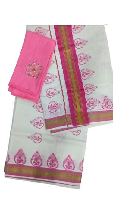 Kerala Kasavu Saree_KCS020