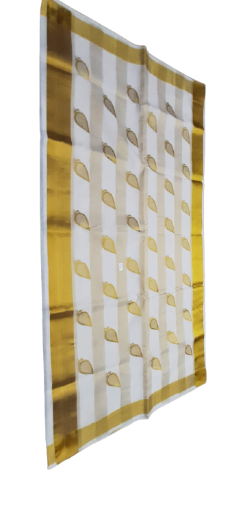 Kerala Kasavu Saree_KCS011