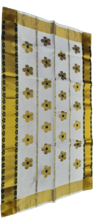 Kerala Kasavu Saree_KCS012