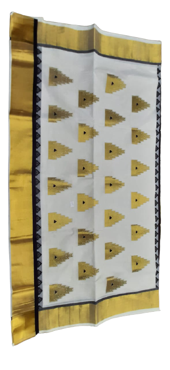 Kerala Kasavu Saree_KCS006