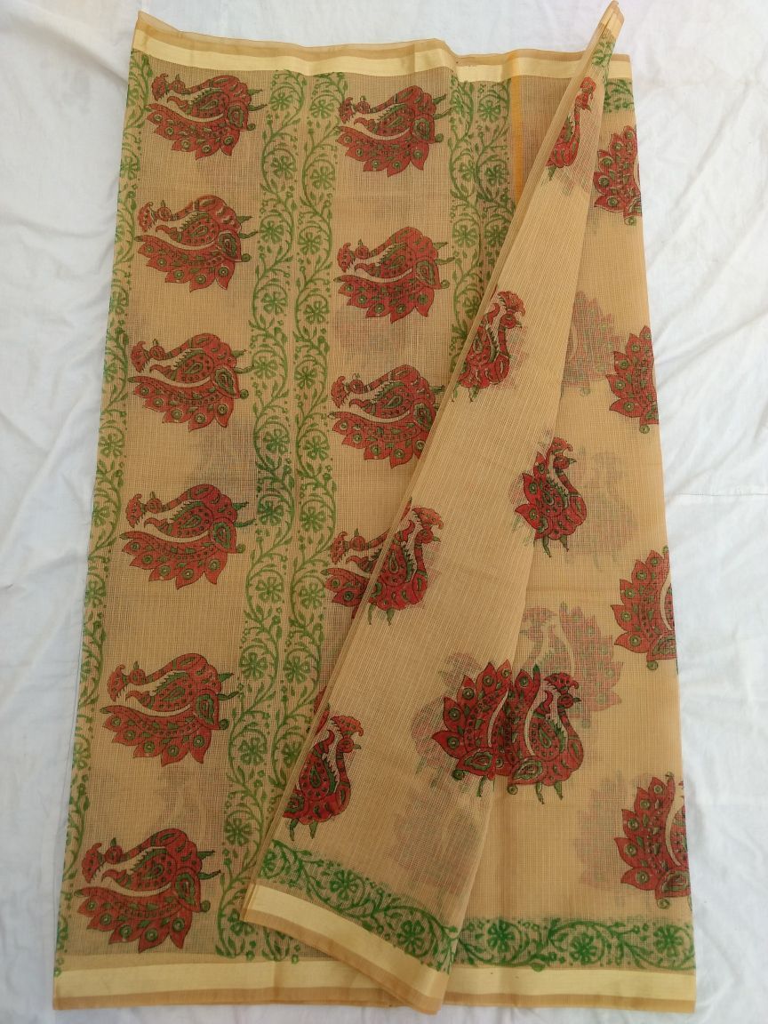Kota Cotton Printed Saree Design-KOTASRE072