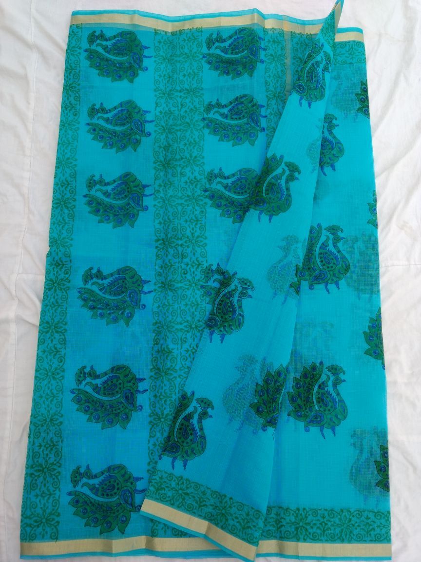 Kota Cotton Printed Saree Design-KOTASRE077