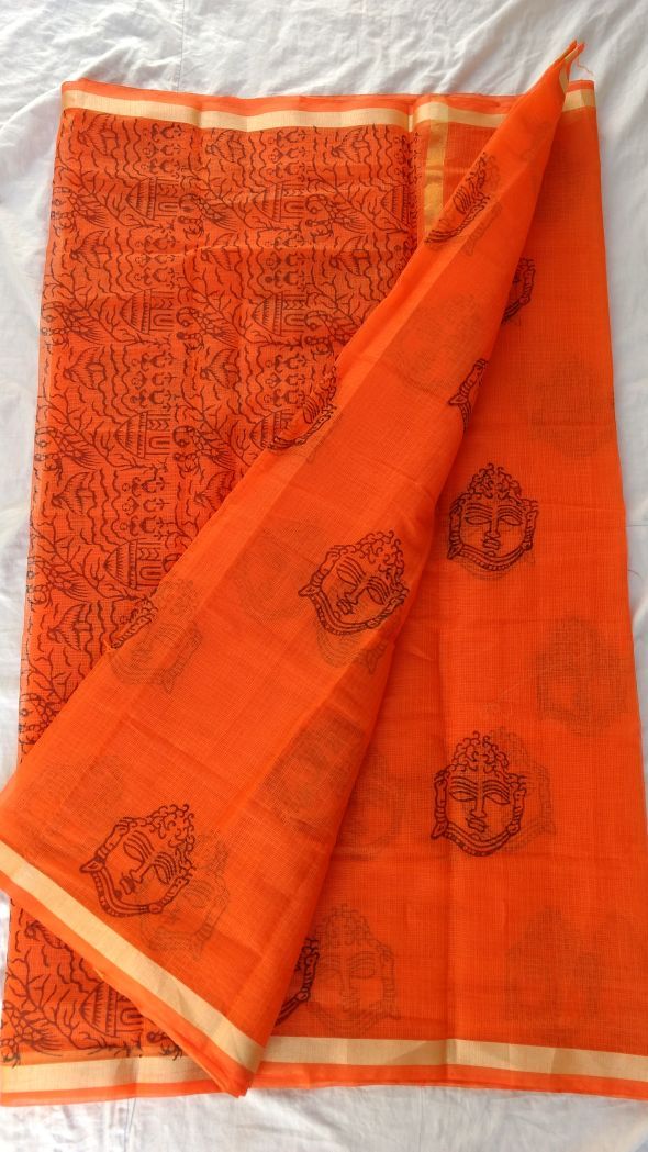 Kota Semi Cotton Printed Saree Design-KOTASRE056