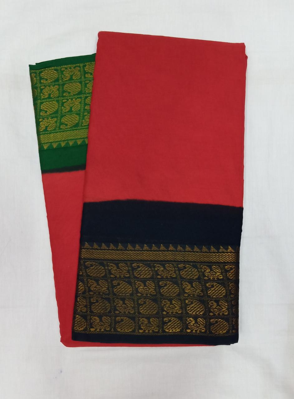 Madurai Sungudi Saree Ganga Jamuna Border GJB 002