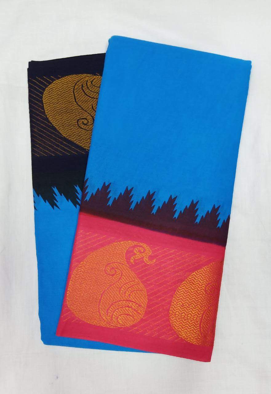 Madurai Sungudi Saree Ganga Jamuna Border GJB 005