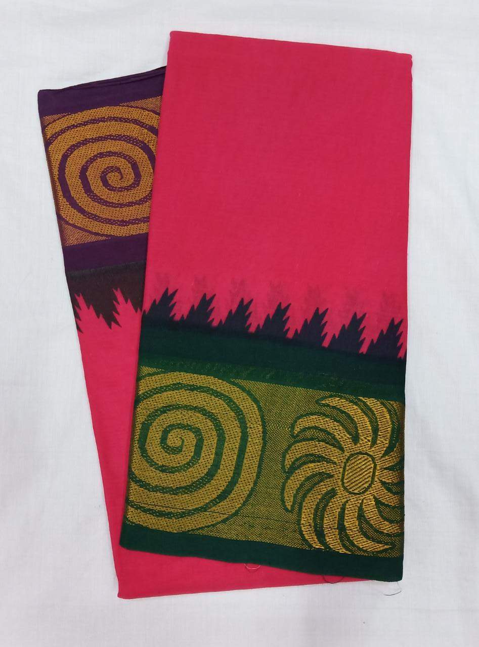Madurai Sungudi Saree Ganga Jamuna Border GJB 008