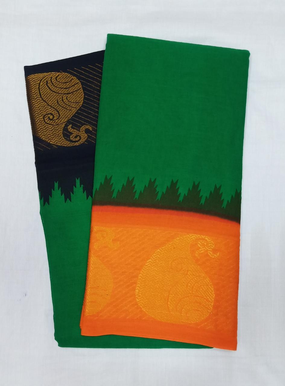 Madurai Sungudi Saree Ganga Jamuna Border GJB 009