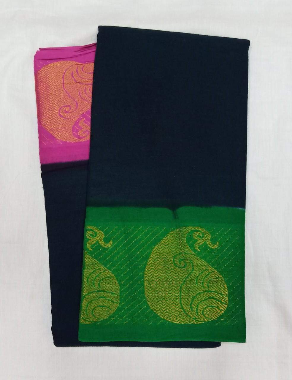 Madurai Sungudi Saree Ganga Jamuna Border GJB 010