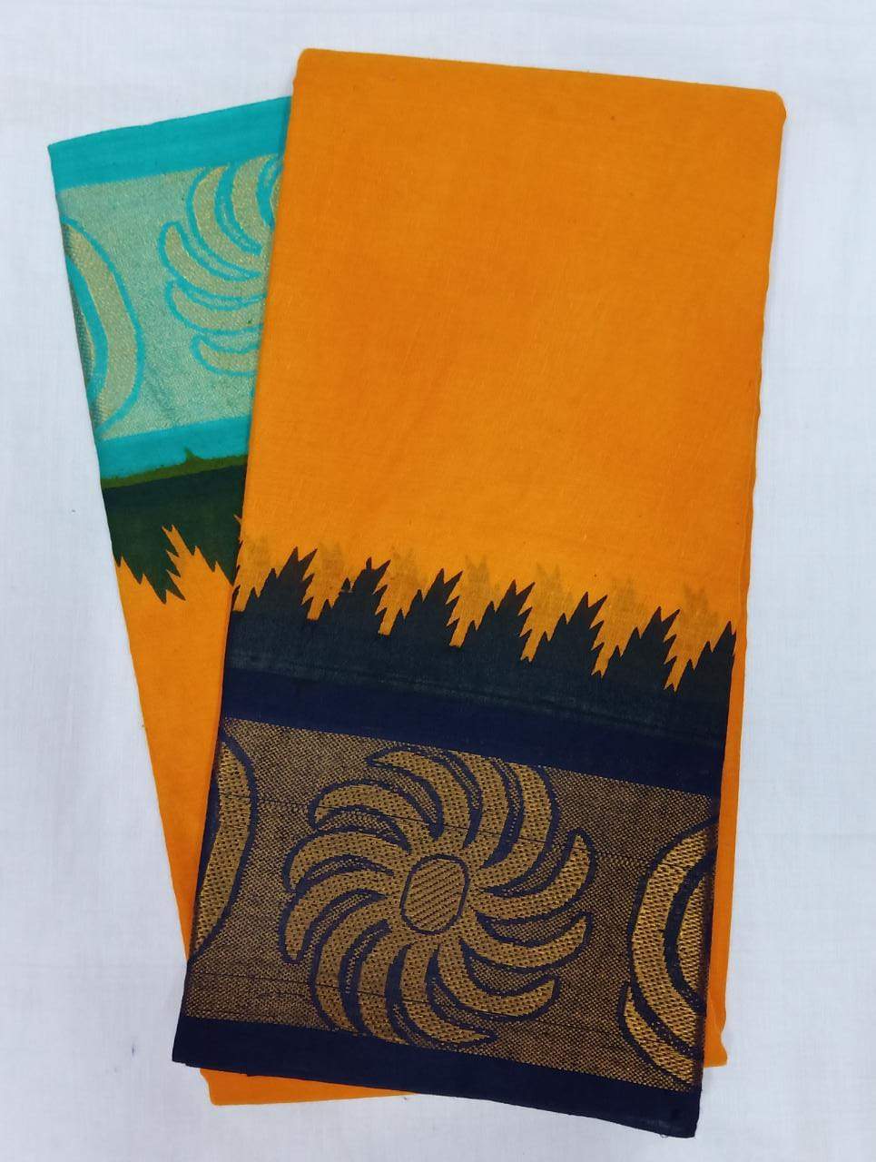 Madurai Sungudi Saree Ganga Jamuna Border GJB 015
