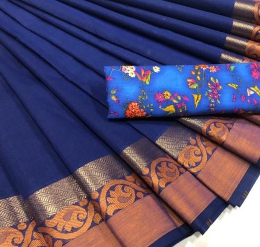 MalarKodi Border Chettinad Saree-CS703