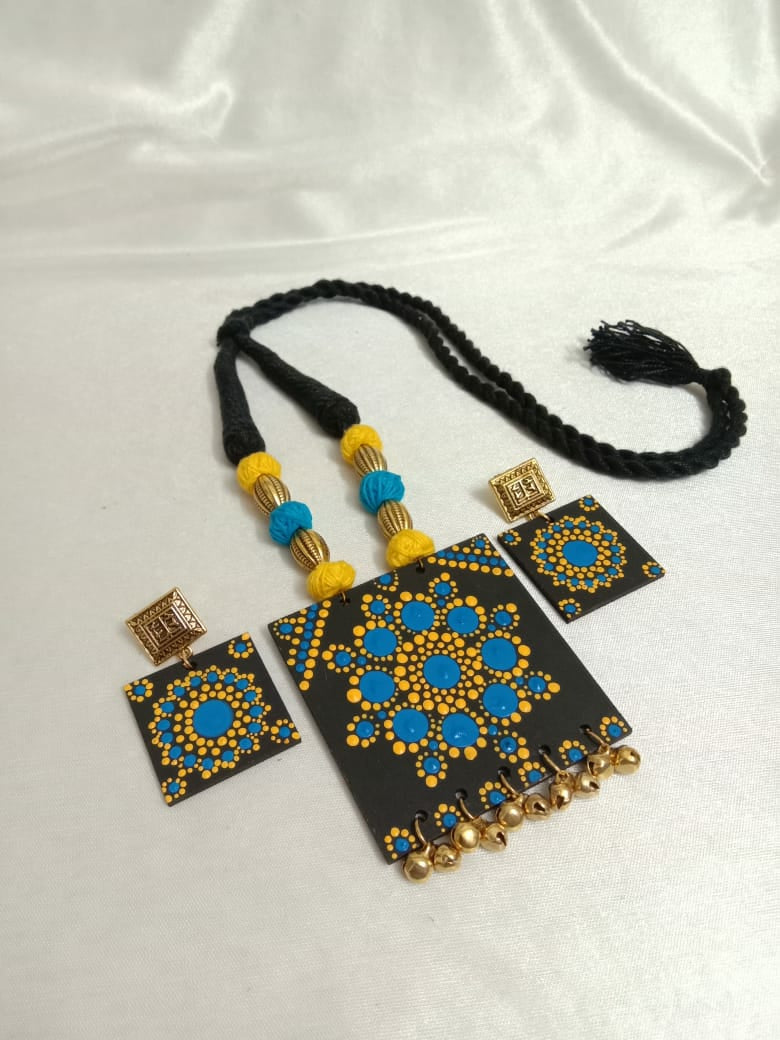 Square Mandala Jewellery- SQMND001