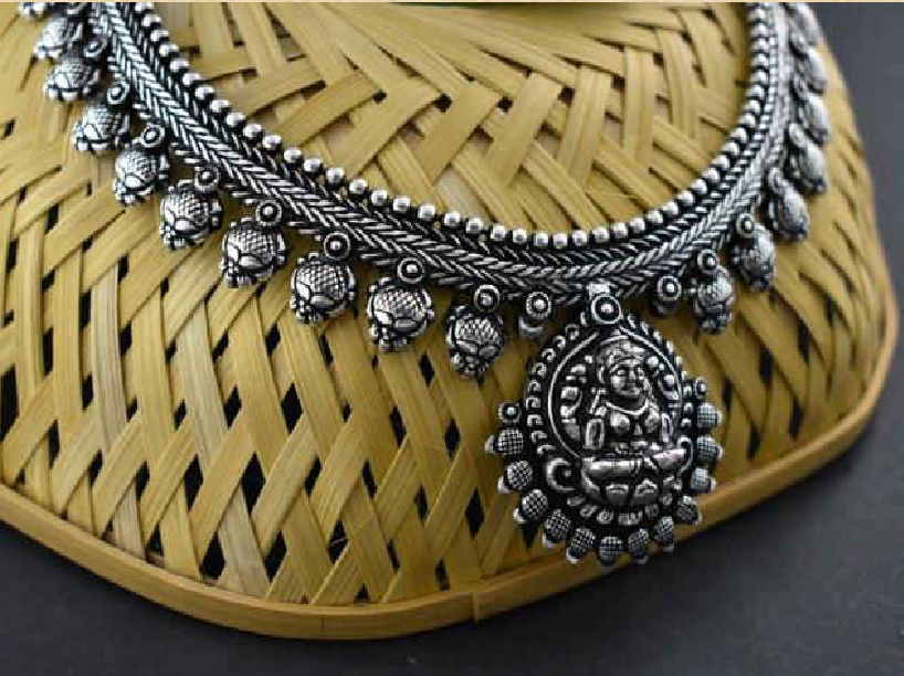 Oxidized Temple Necklace-OTN004