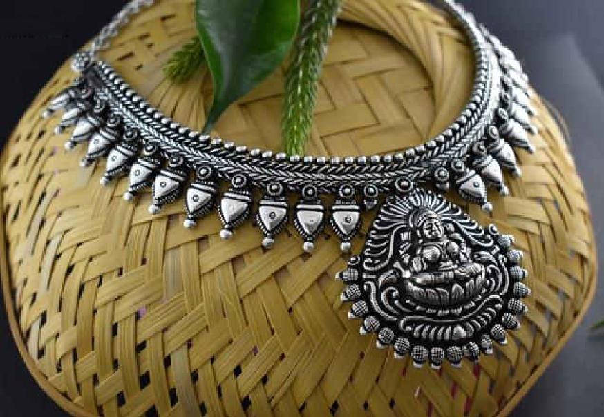 Oxidised temple 2025 jewellery online