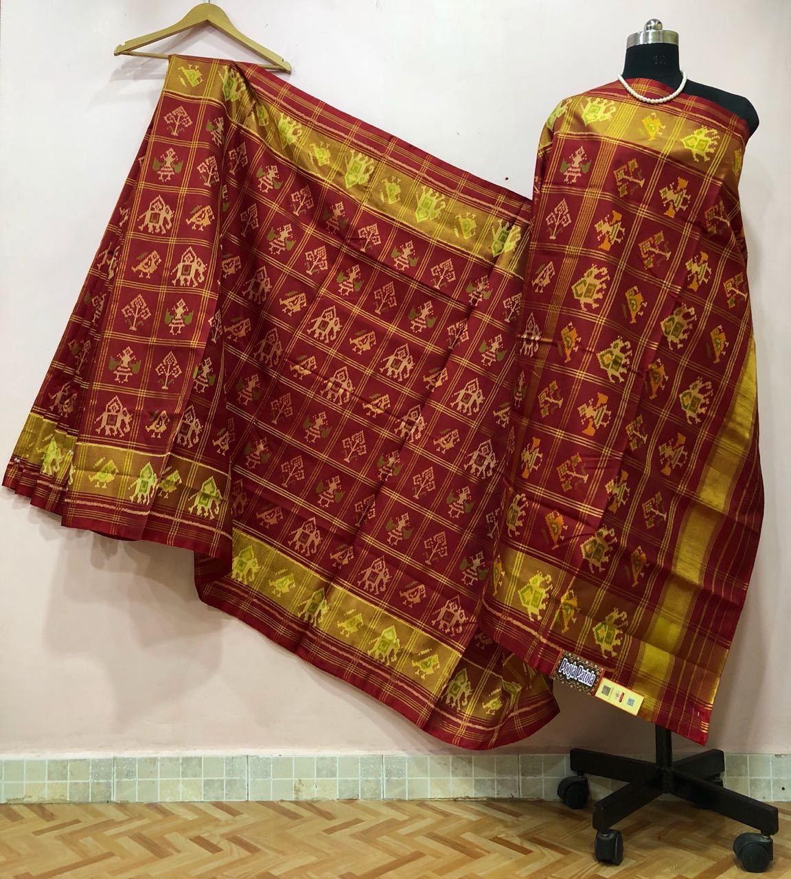 Patola Silk Saree PPSRE075