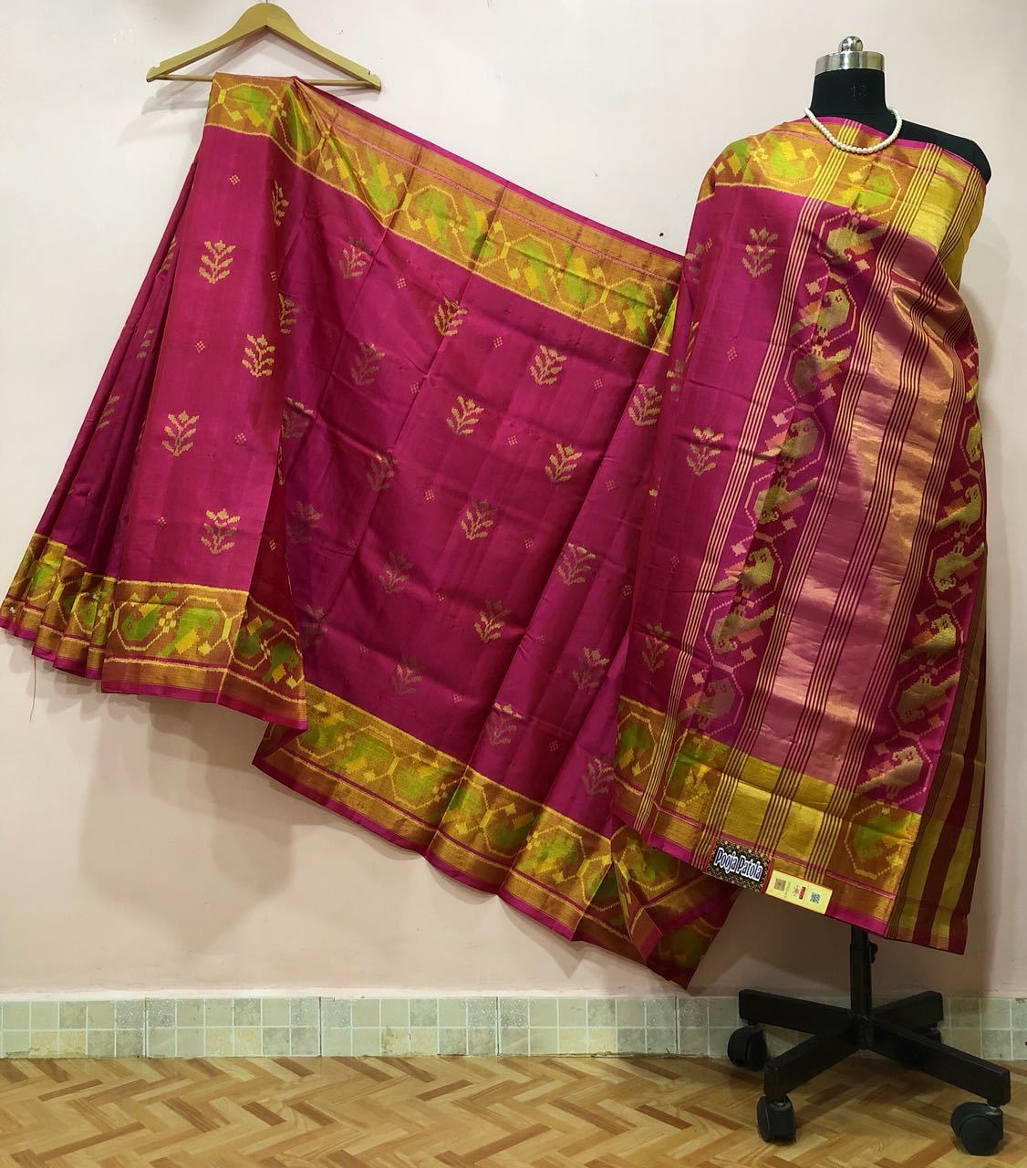 Patola Silk Saree PPSRE077
