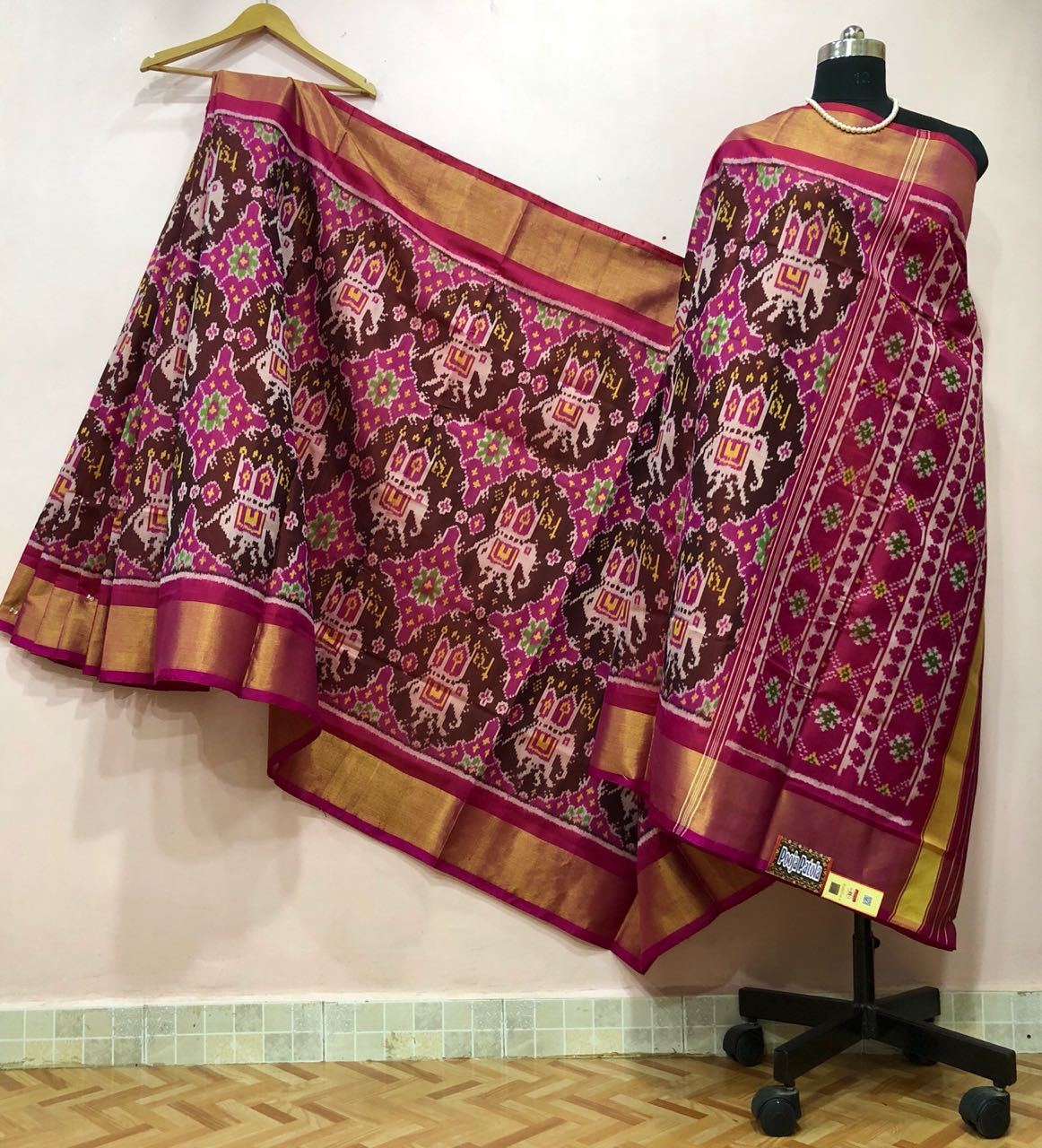 Patola Silk Saree PPSRE079