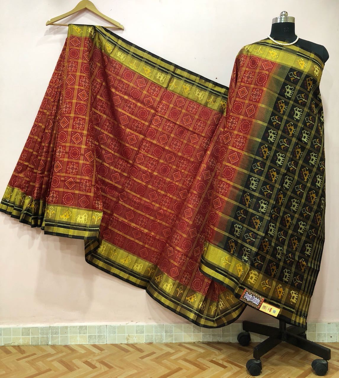 Patola Silk Saree PPSRE081
