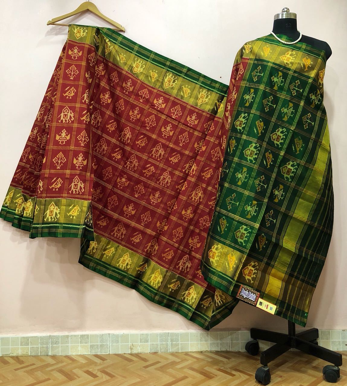 Patola Silk Saree PPSRE087